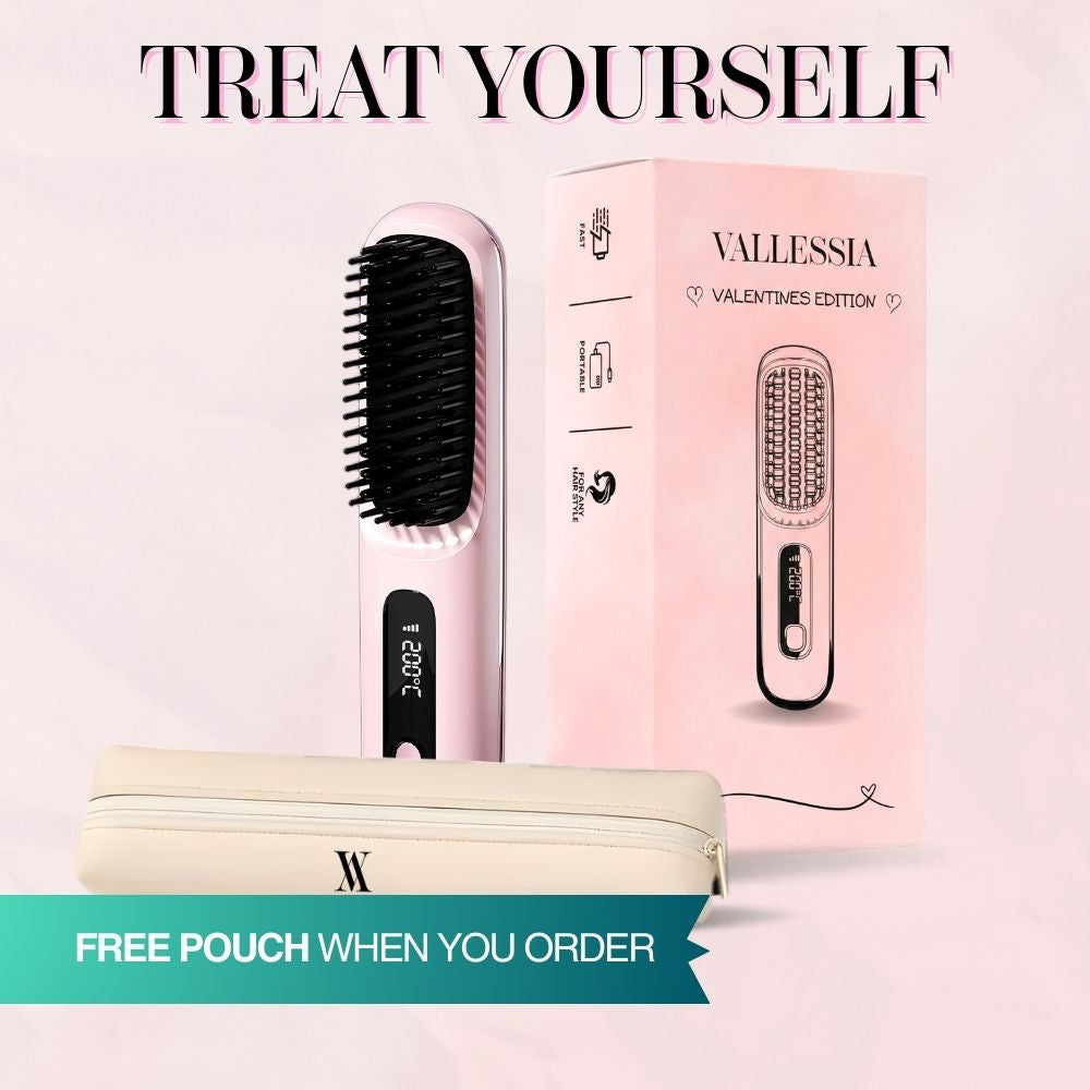 Pocket Pro Ultra™ Wireless Straightening Brush