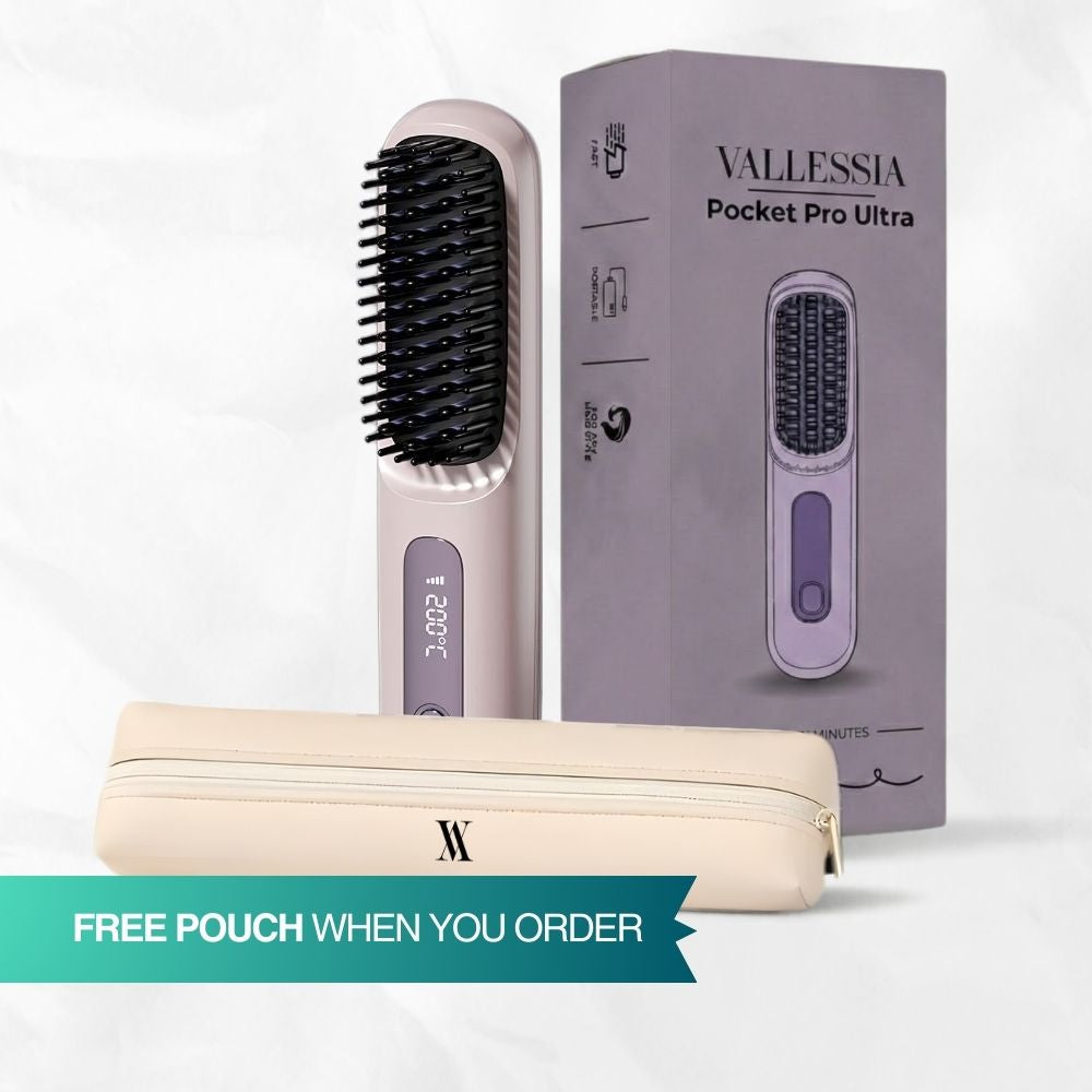 Pocket Pro Ultra™ Wireless Straightening Brush